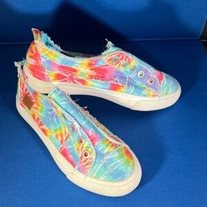 Vibrant Tie-Dye Kids Sneakers
